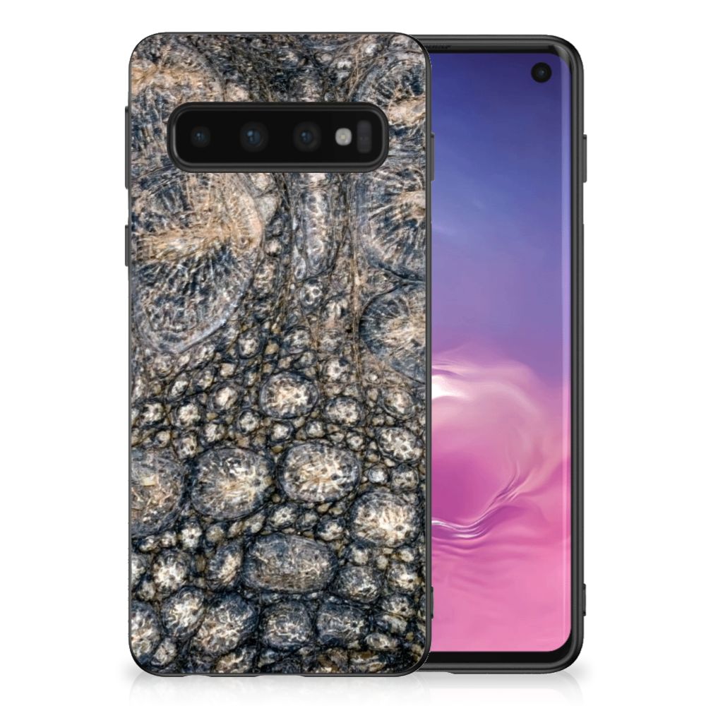 Samsung Galaxy S10 Back Cover Krokodillenprint B2C Telecom