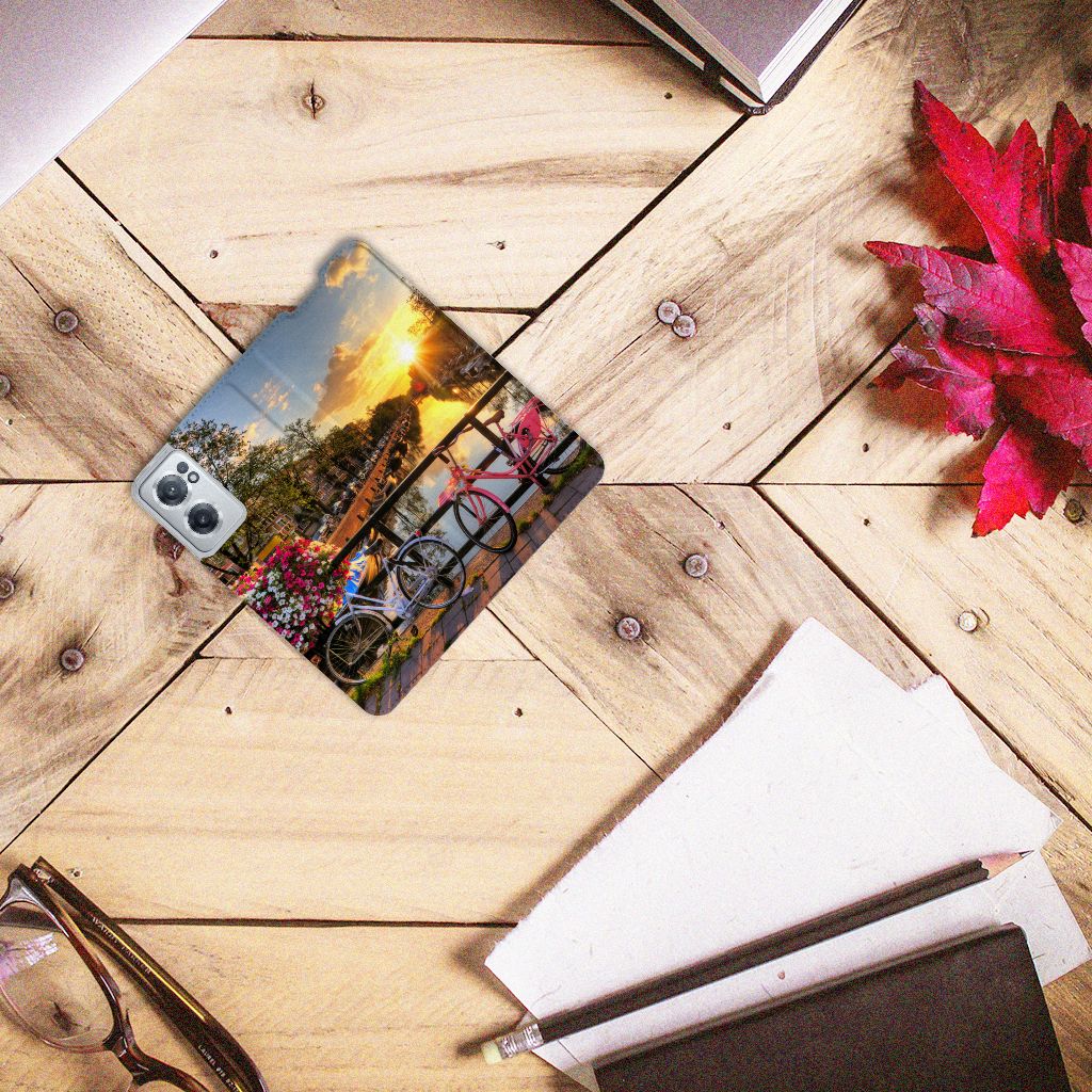 OnePlus Nord CE 2 5G Book Cover Amsterdamse Grachten - B2C Telecom