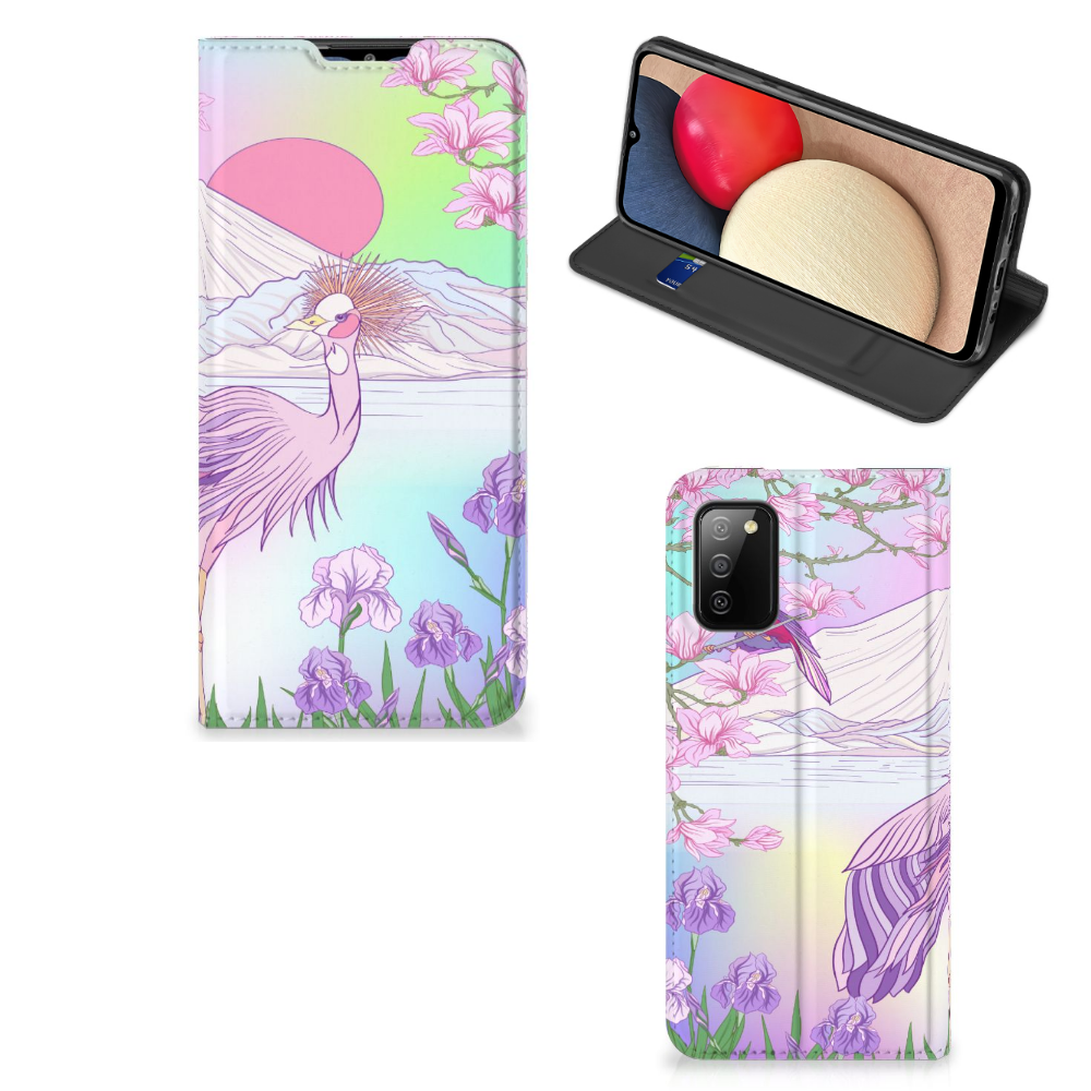 Samsung Galaxy M02s | A02s Hoesje maken Bird - B2C Telecom