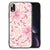 Apple iPhone XR Bloemen Hoesje Pink Flowers