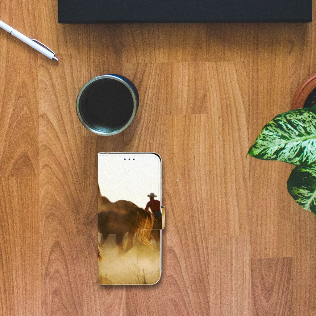 Samsung Galaxy A30 Telefoonhoesje met Pasjes Design Cowboy