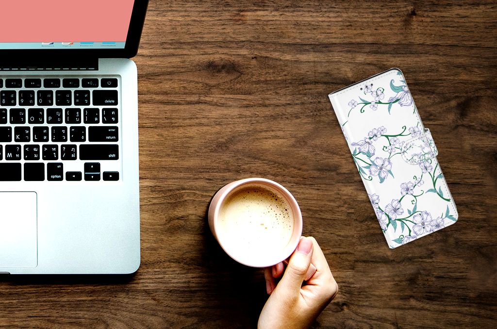 Sony Xperia 5II Uniek Hoesje Blossom White