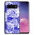 Mobiel Case Samsung Galaxy S10+ Angel Skull Blauw