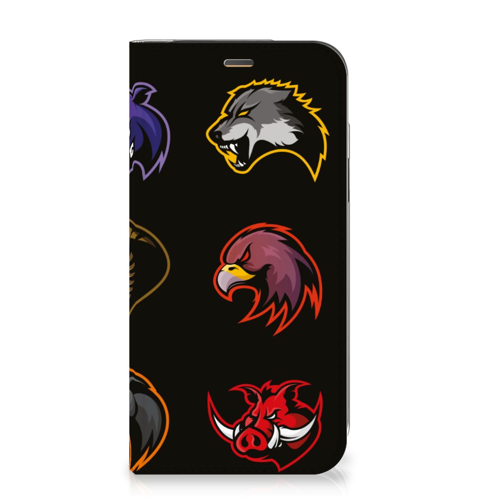 iPhone 12 | iPhone 12 Pro Magnet Case Cartoon with colorful animal graphic designs
