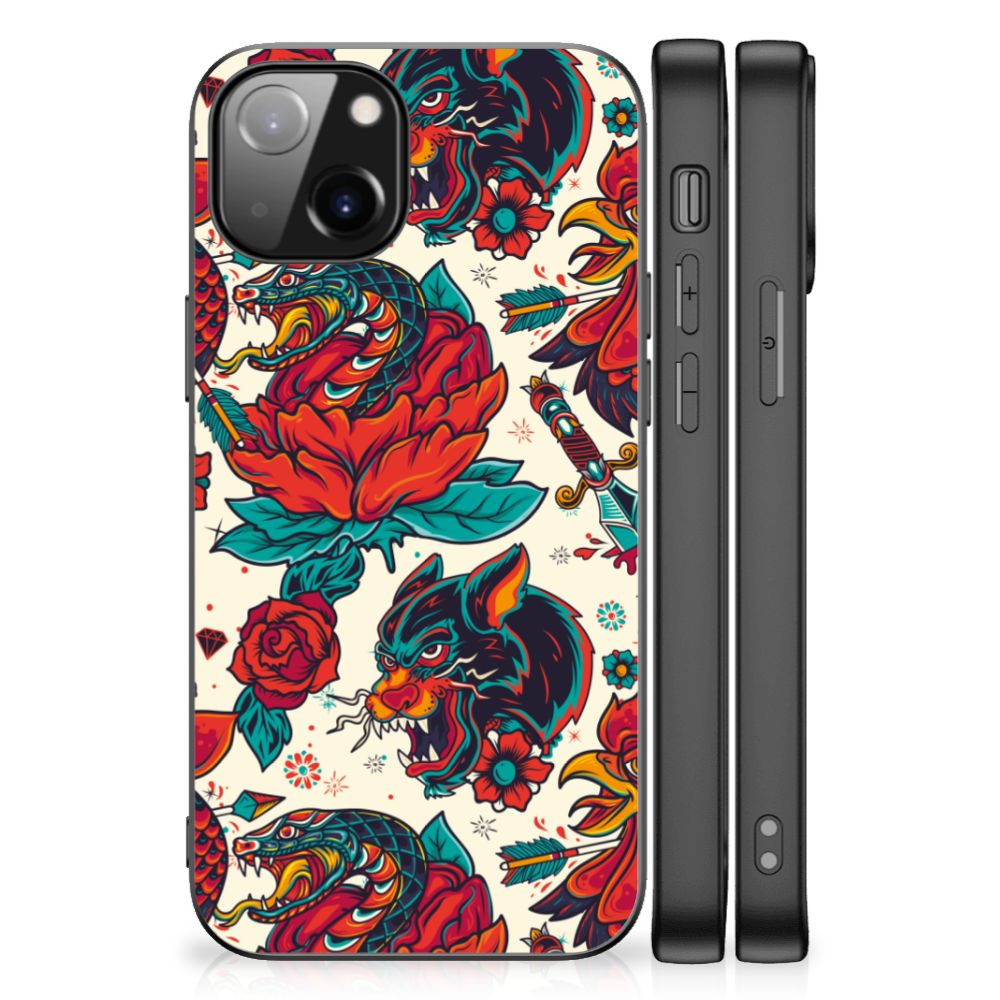 Silicone Back Case voor Apple iPhone 13 Old Skool B2C Telecom