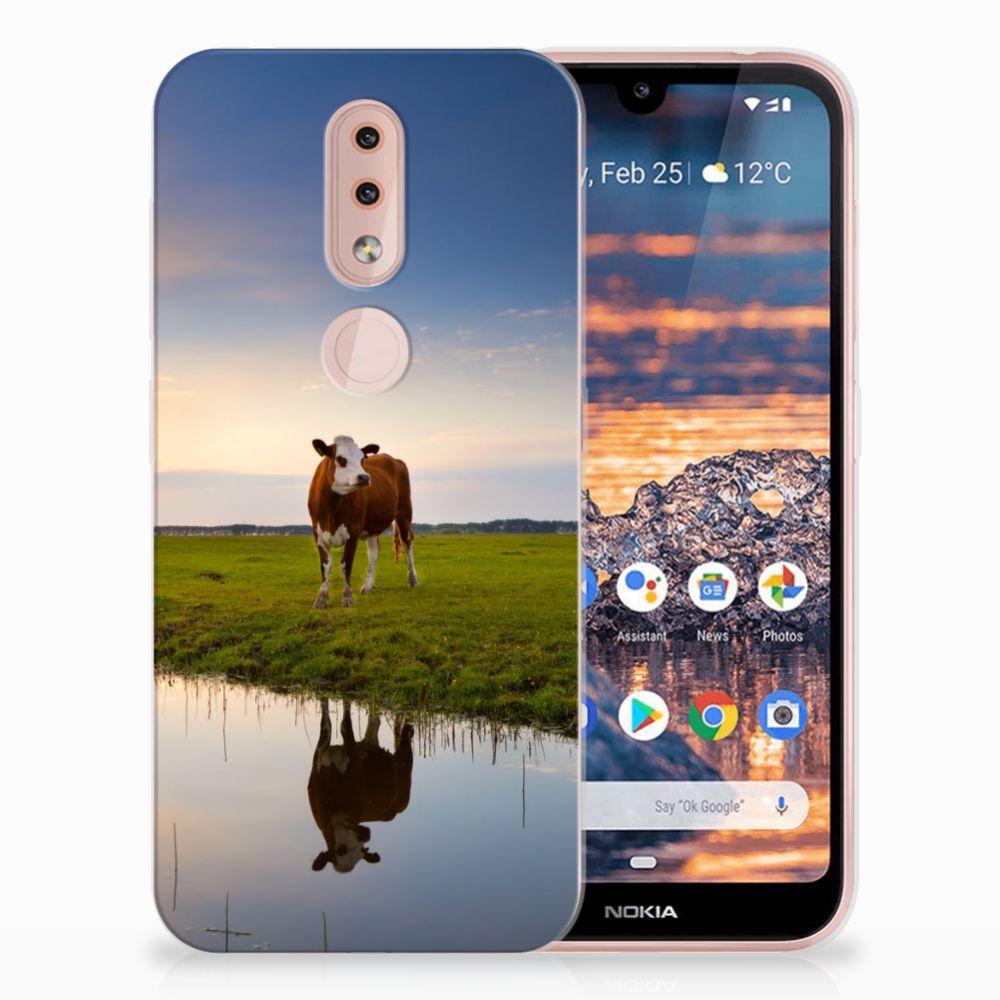 Nokia 4.2 TPU Hoesje Koe