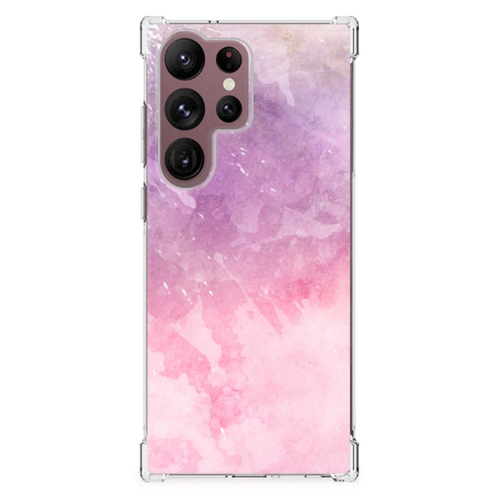 Back Cover Samsung Galaxy S23 Ultra Pink Purple Paint