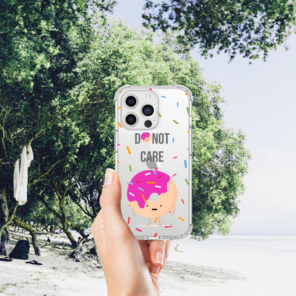 iPhone 13 Pro Max Beschermhoes Donut Roze - B2C Telecom
