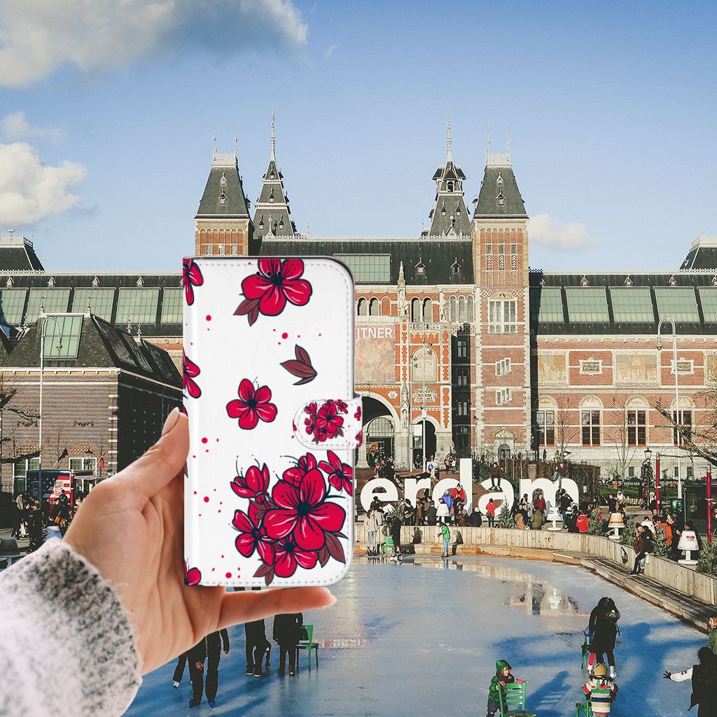 iPhone 13 Pro Max Hoesje Blossom Red met bloesemdesign voor de Rijksmuseum in Amsterdam 🌸
