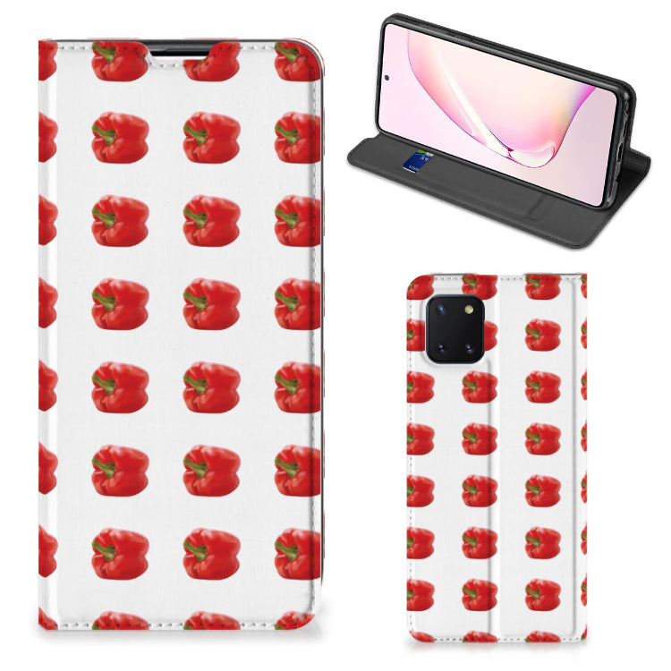 Samsung Galaxy Note 10 Lite Flip Style Cover Paprika Red