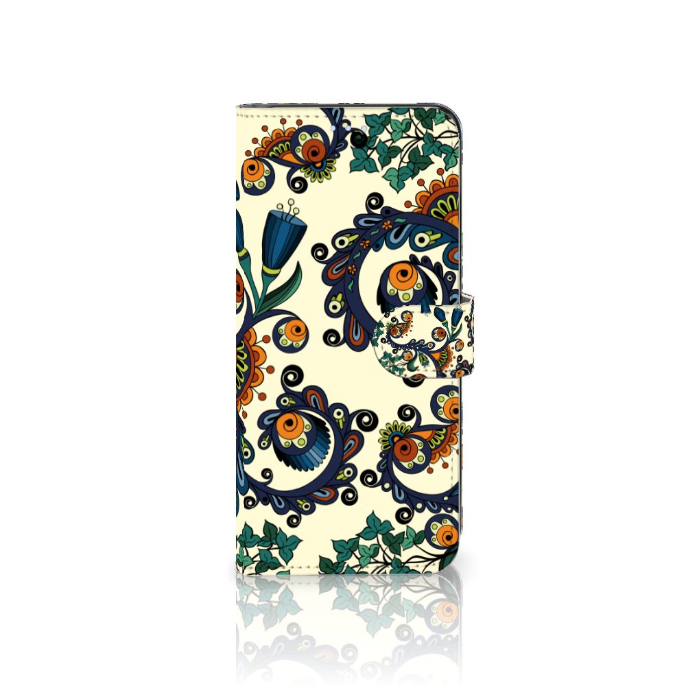 Wallet Case OPPO Reno 8 Lite | OnePlus Nord N20 Barok Flower