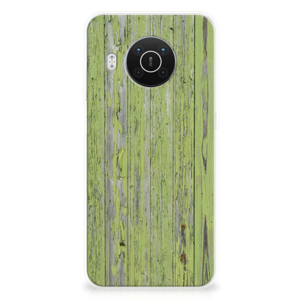 Nokia X10 | X20 Bumper Hoesje Green Wood