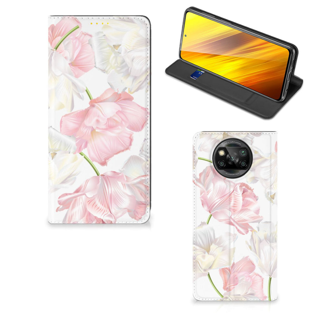 Xiaomi Poco X3 Pro | Poco X3 Smart Cover Lovely Flowers