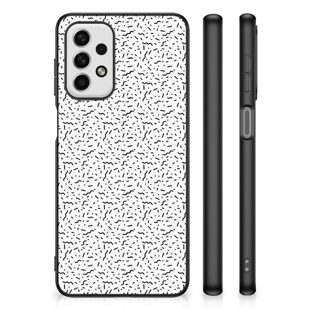 Samsung Galaxy A23 Back Case Stripes Dots B2C Telecom