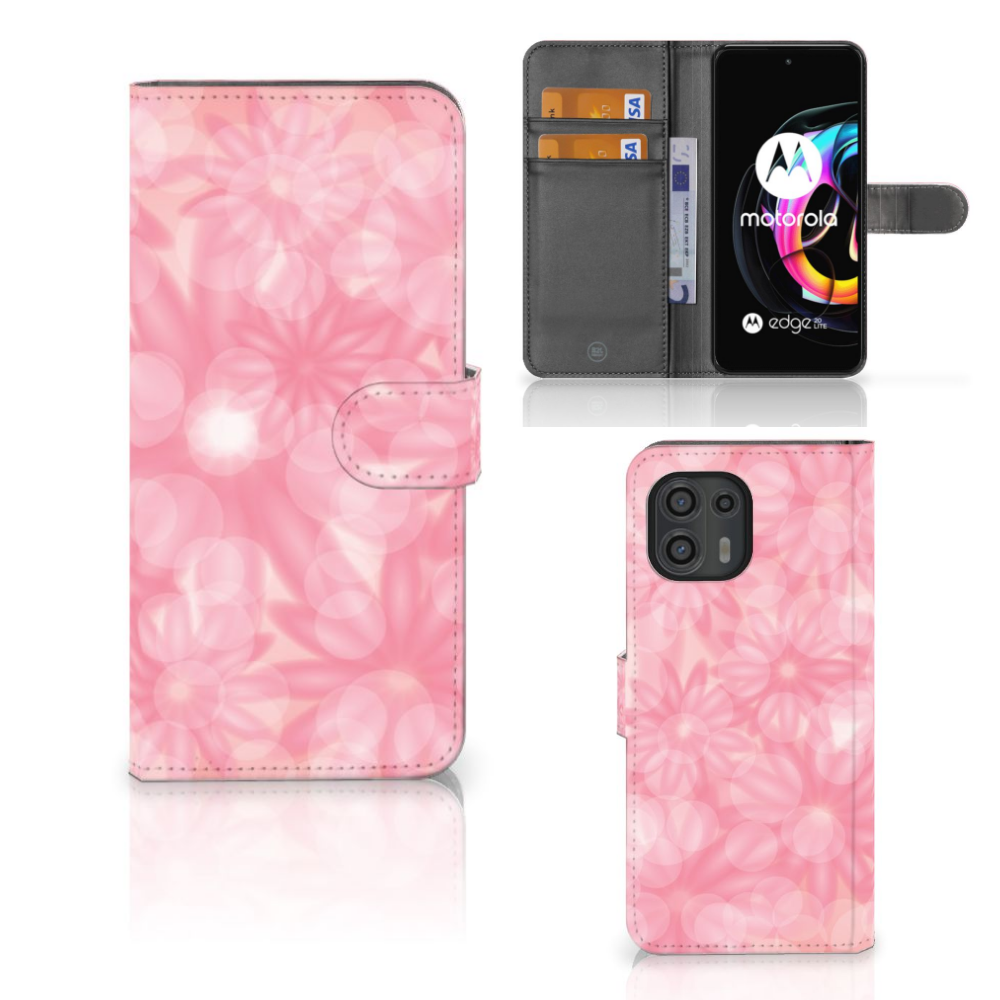 Motorola Edge 20 Lite Hoesje Spring Flowers
