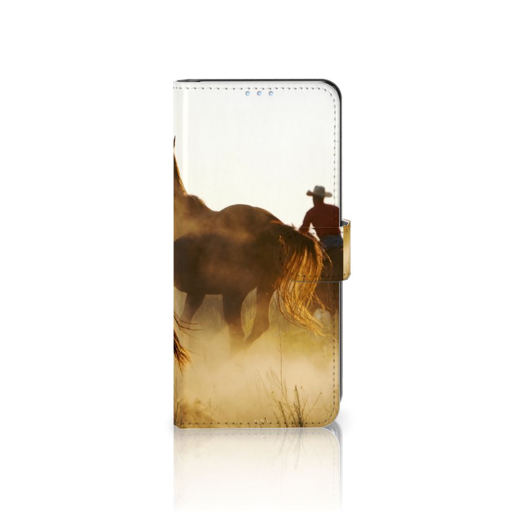 OPPO Reno 4 Pro 5G Telefoonhoesje met Pasjes Design Cowboy