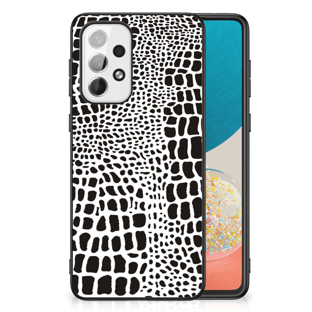 Samsung Galaxy A73 Dierenprint Telefoonhoesje Slangenprint B2C Telecom