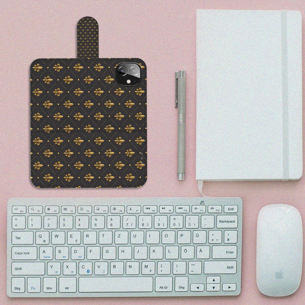 Apple iPhone 12 Mini Telefoon Hoesje Franse Lelie