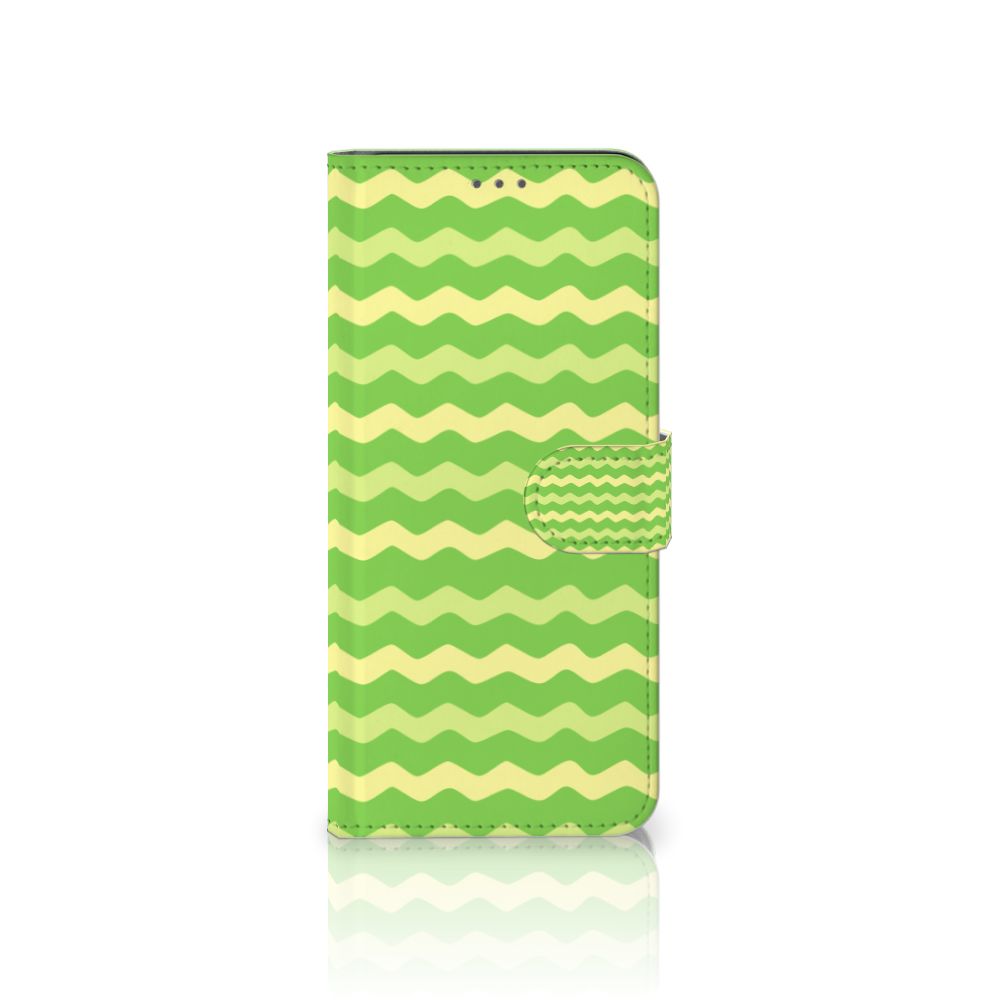 Samsung Galaxy S21 Plus Telefoon Hoesje Waves Green