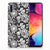 Samsung Galaxy A50 TPU Case Black Flowers