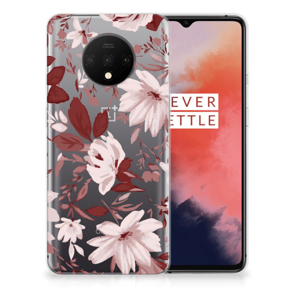 Hoesje maken OnePlus 7T Watercolor Flowers