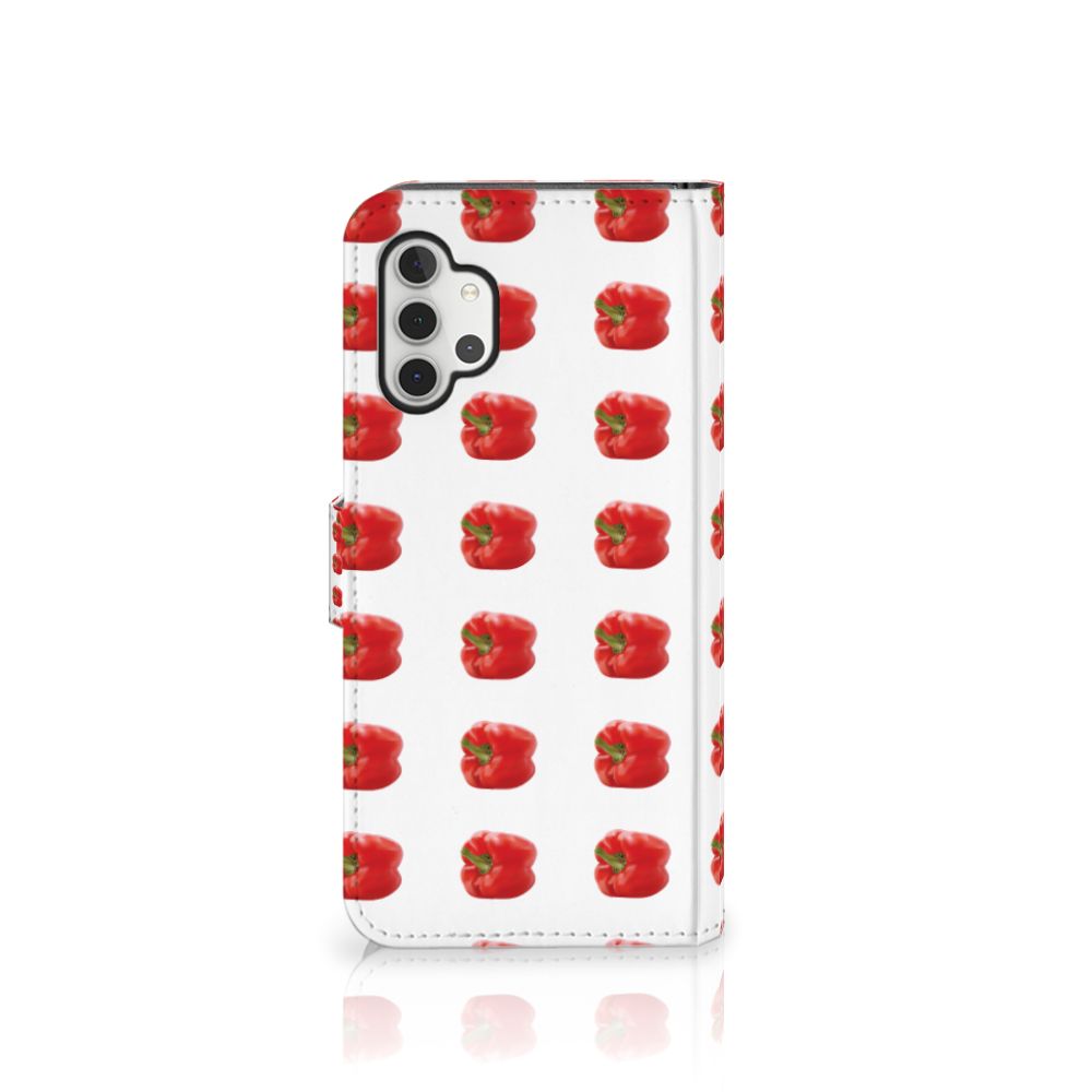 Samsung Galaxy A32 5G Book Cover Paprika Red