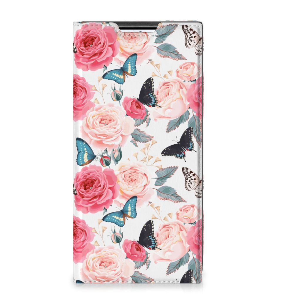 Samsung Galaxy S22 Ultra Smart Cover Butterfly Roses - B2C Telecom