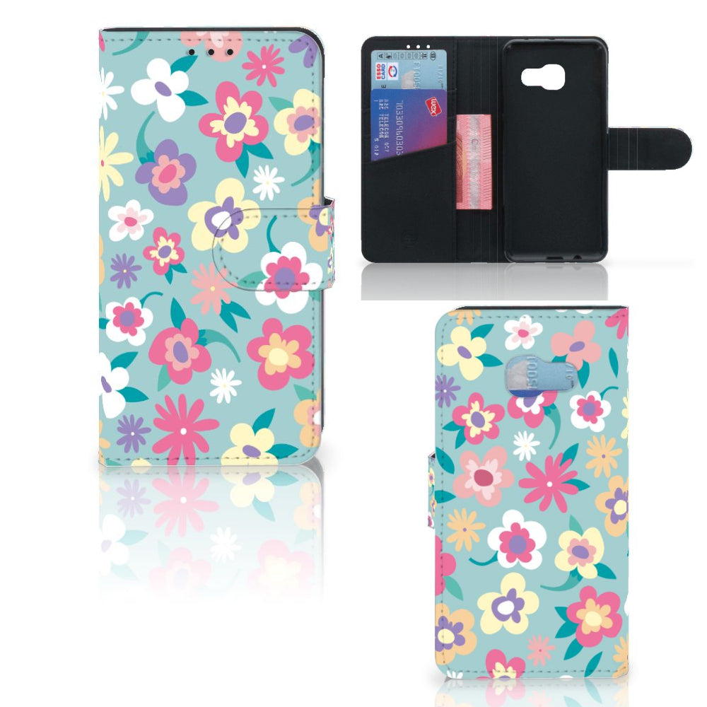 Samsung Galaxy A3 2017 Hoesje Flower Power