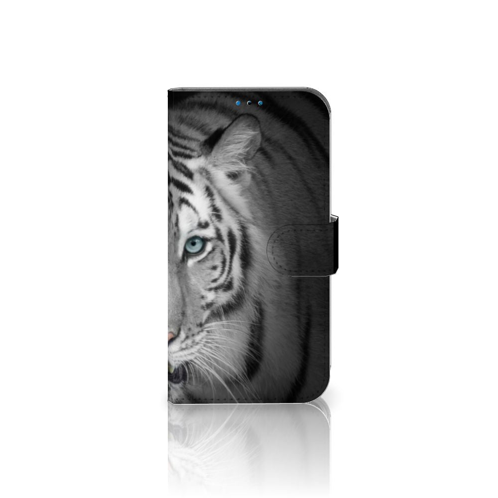 iPhone 14 Pro Telefoonhoesje met Pasjes Tijger