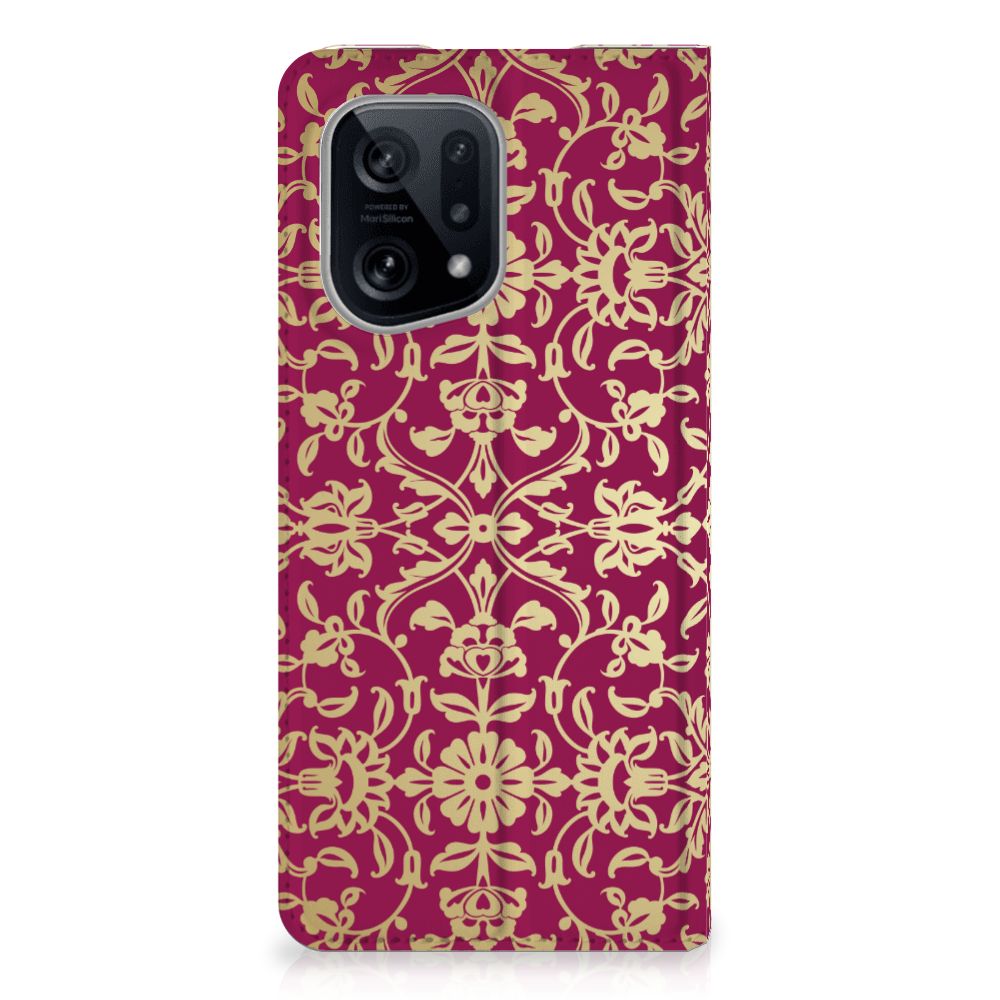 Telefoon Hoesje OPPO Find X5 Barok Pink - B2C Telecom