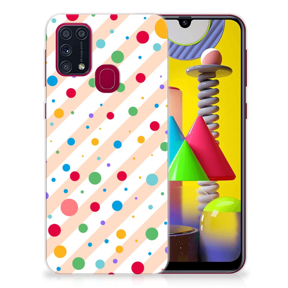 Samsung Galaxy M31 TPU bumper Dots B2C Telecom