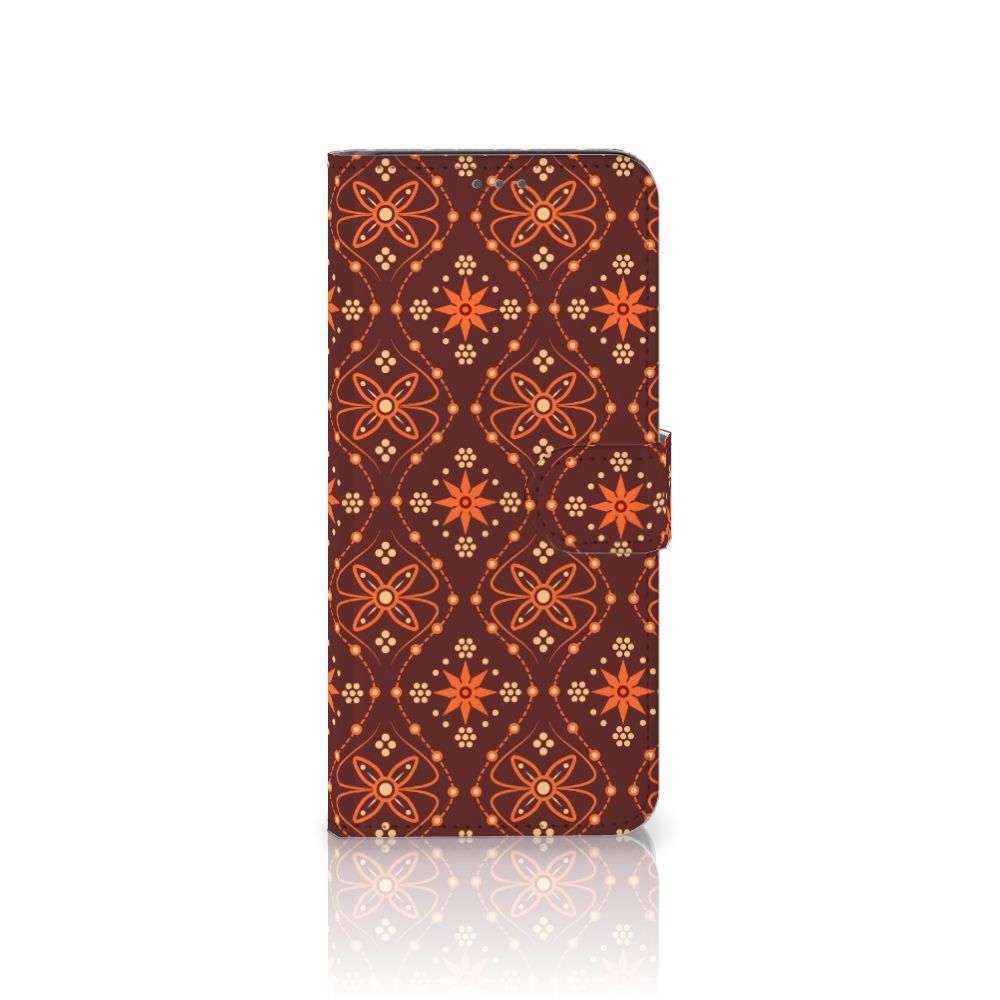 Samsung Galaxy S21 Plus Telefoon Hoesje Batik Brown