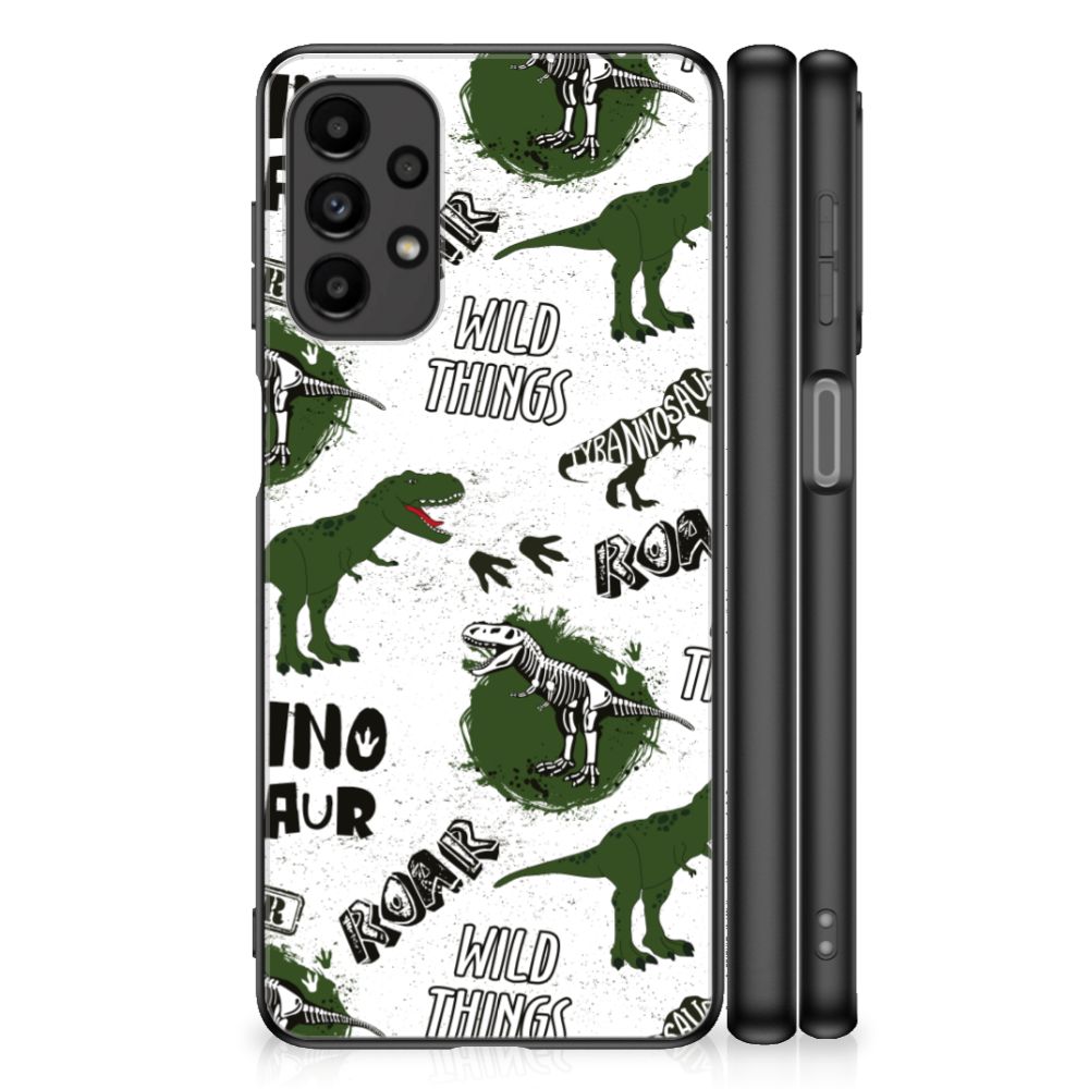 Dierenprint Telefoonhoesje voor Samsung Galaxy A13 4G Dinosaurus B2C Telecom