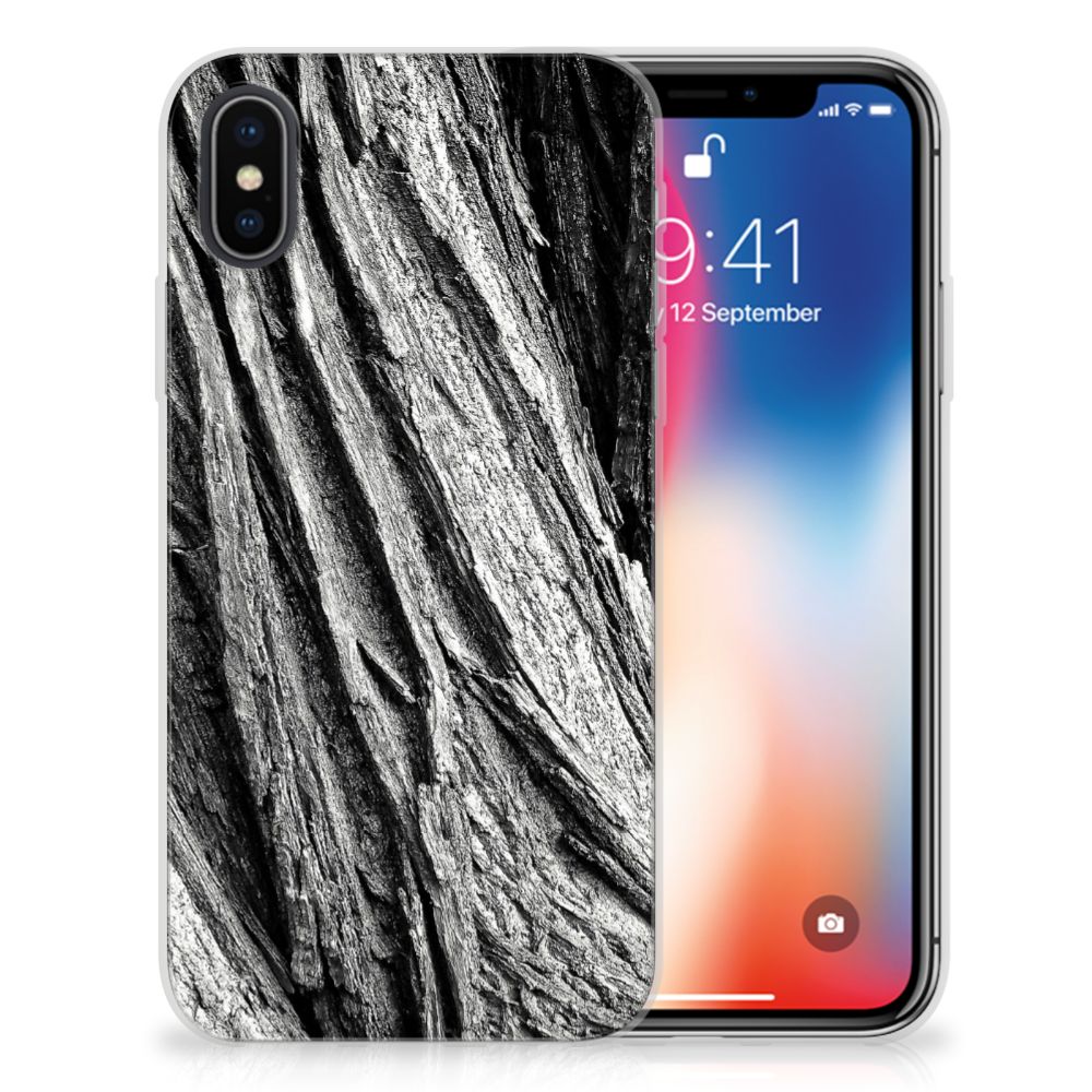 Bumper Hoesje Apple iPhone X | Xs Boomschors Grijs