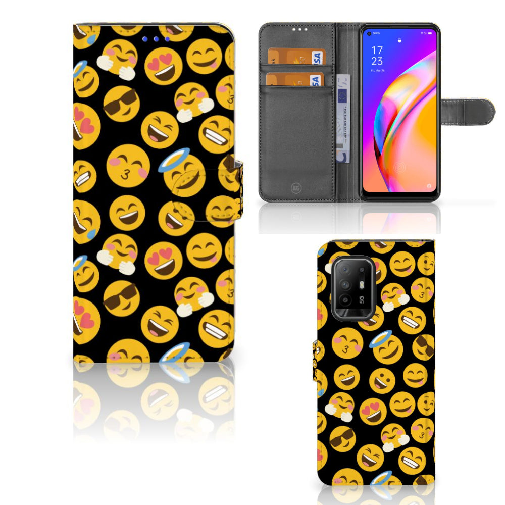 OPPO Reno5 Z | A94 5G Telefoon Hoesje Emoji