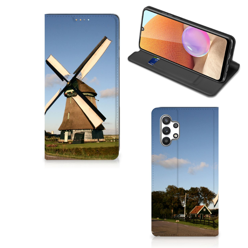 Samsung Galaxy A32 4G | A32 5G Enterprise Editie Book Cover Molen - B2C Telecom