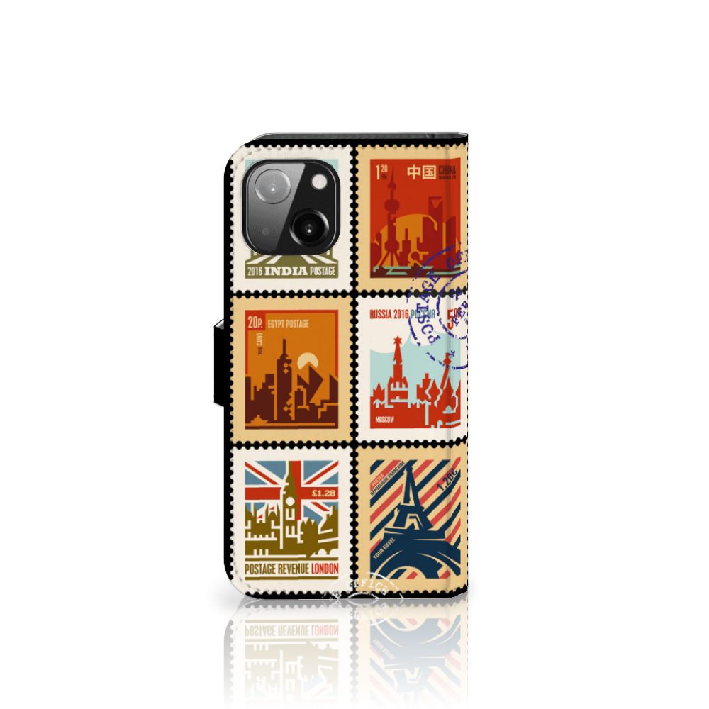Apple iPhone 13 Flip Cover Postzegels
