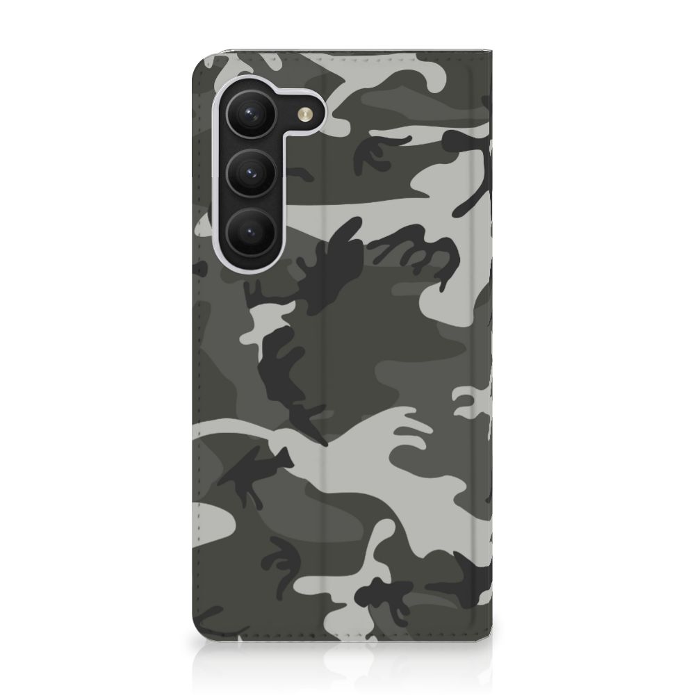 Samsung Galaxy S23 Hoesje met Magneet Army Light - B2C Telecom