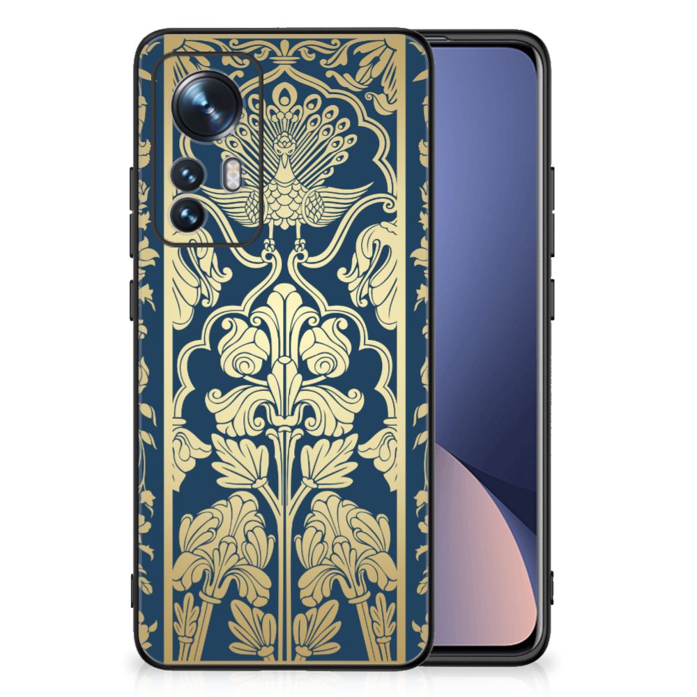 Xiaomi 12 | 12X Bloemen Hoesje Beige Flowers