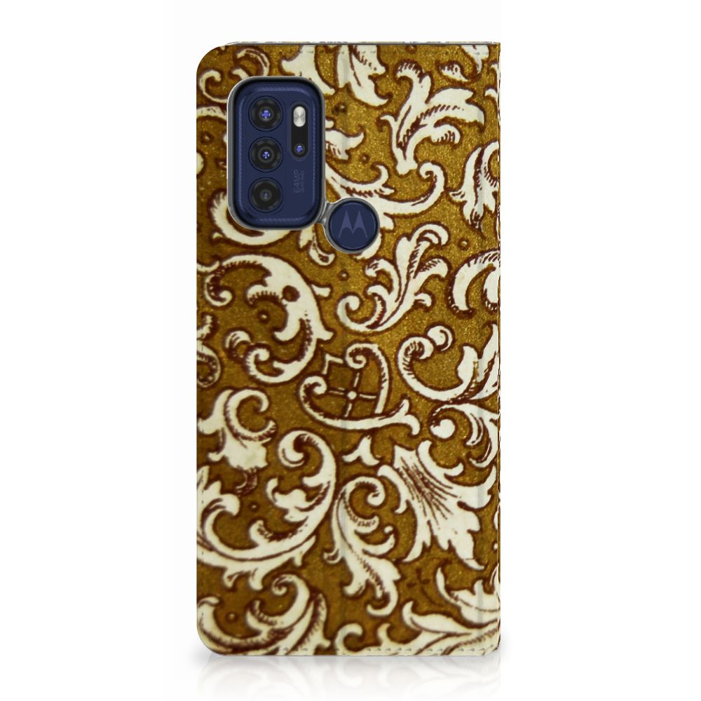 Telefoon Hoesje Motorola Moto G60s Barok Goud - B2C Telecom