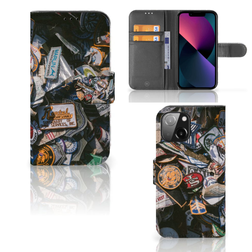 iPhone 13 Mini Telefoonhoesje met foto Badges