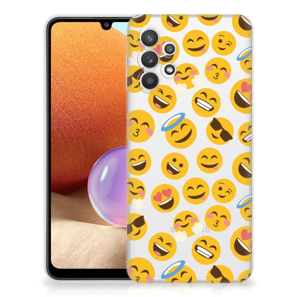 Samsung Galaxy A32 4G | A32 5G Enterprise Editie TPU bumper Emoji