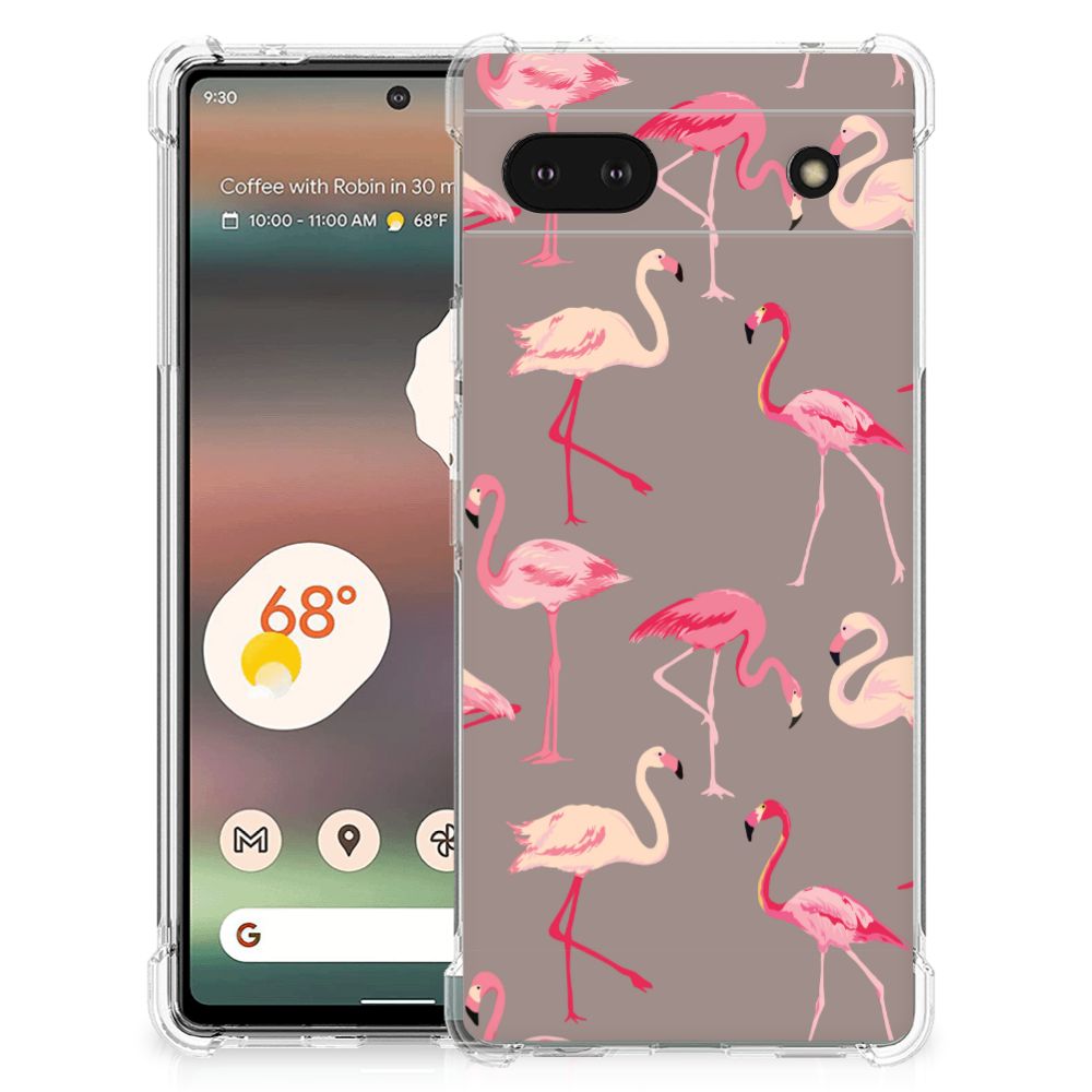 Google Pixel 6A Case Anti-shock Flamingo B2C Telecom