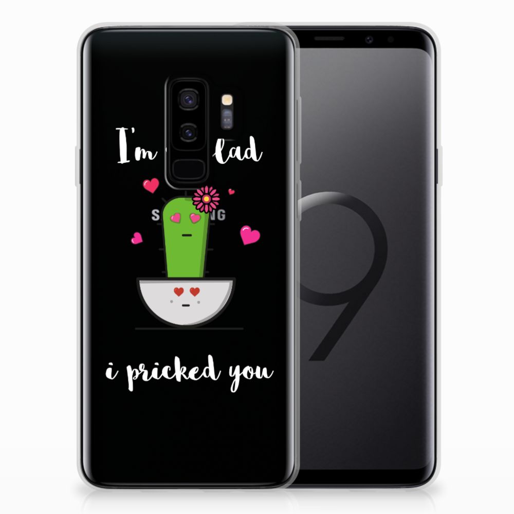 Samsung Galaxy S9 Plus Telefoonhoesje met Naam Cactus Glad