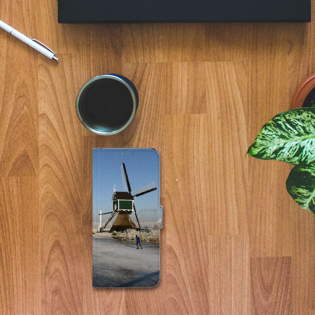 Motorola Moto G 5G Plus Flip Cover Schaatsers