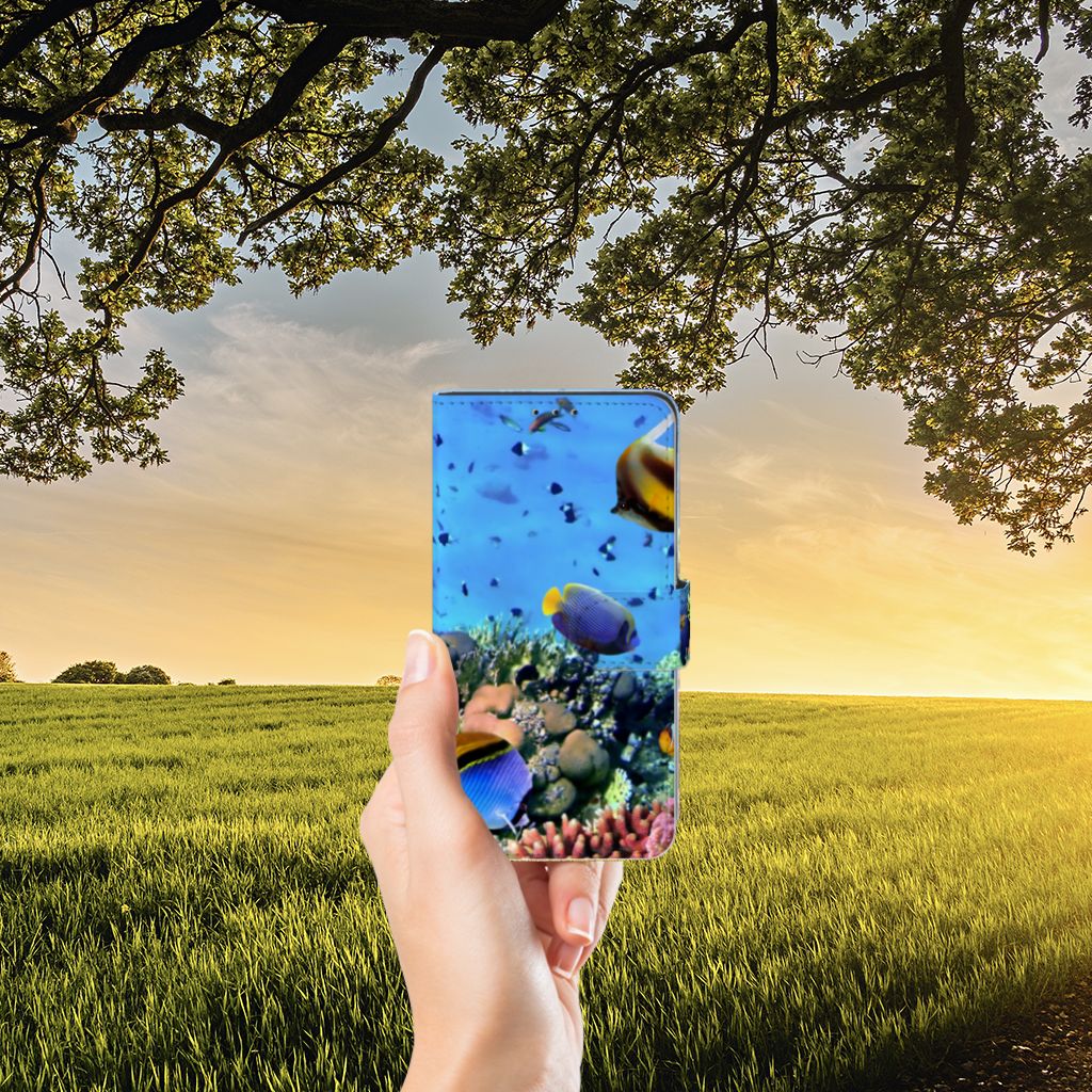 Xiaomi Mi Mix 2s Telefoonhoesje met Pasjes Vissen