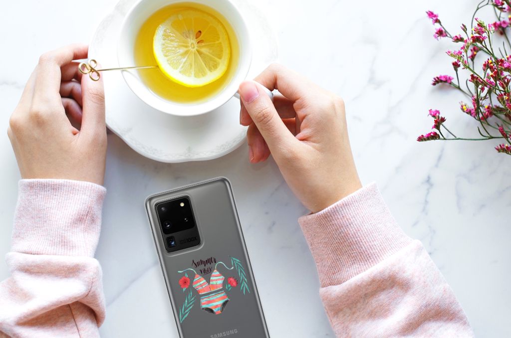 Samsung Galaxy S20 Ultra Telefoonhoesje met Naam Boho Summer B2C Telecom
