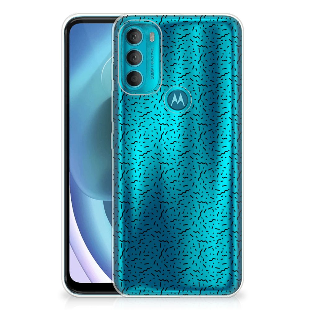 Motorola Moto G71 5G TPU bumper Stripes Dots