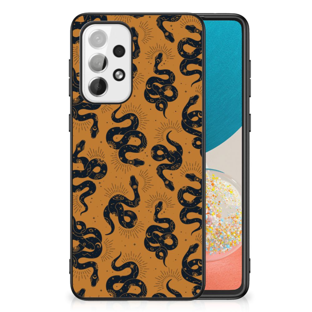 Dierenprint Telefoonhoesje voor Samsung Galaxy A73 Snakes B2C Telecom