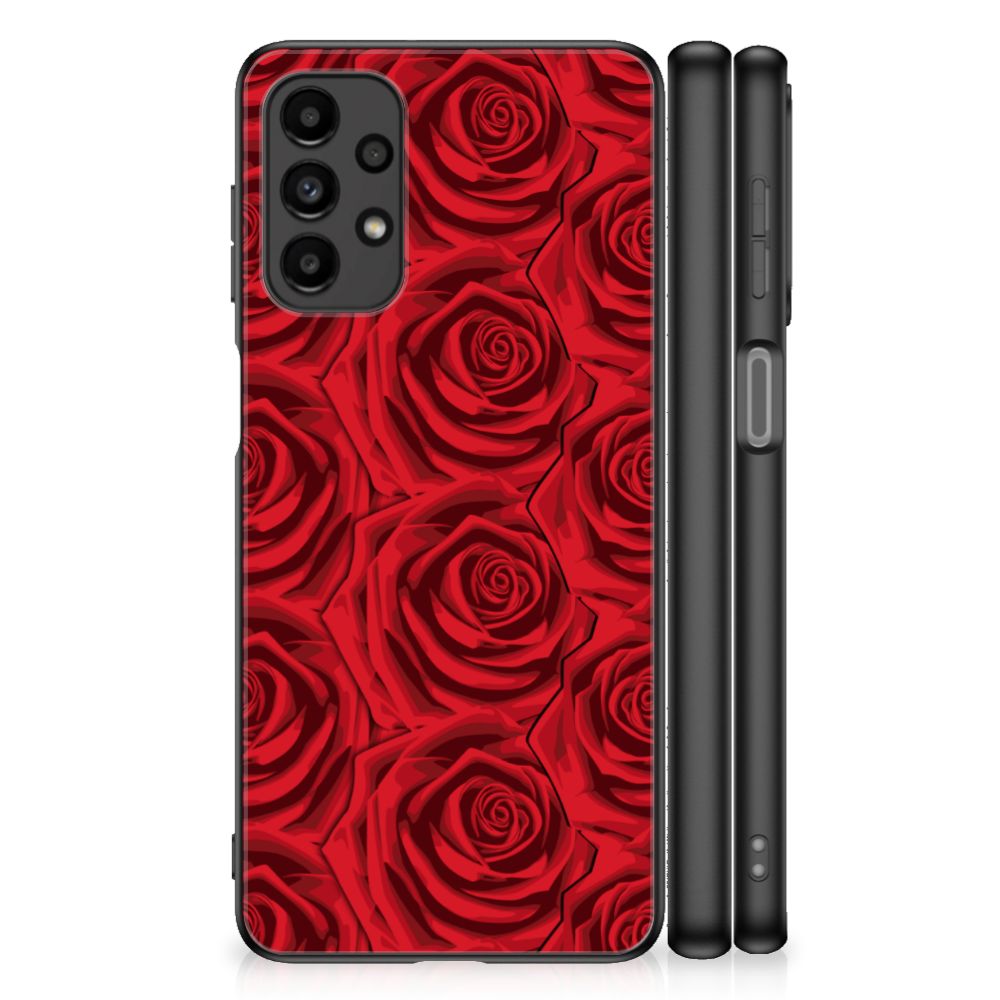 Samsung Galaxy A13 4G Bloemen Hoesje Red Roses B2C Telecom
